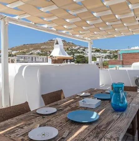 Feriehus 'nepheli' Mykonean Ornos (Mykonos)